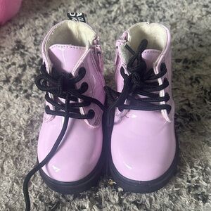 Pink Kids Boots